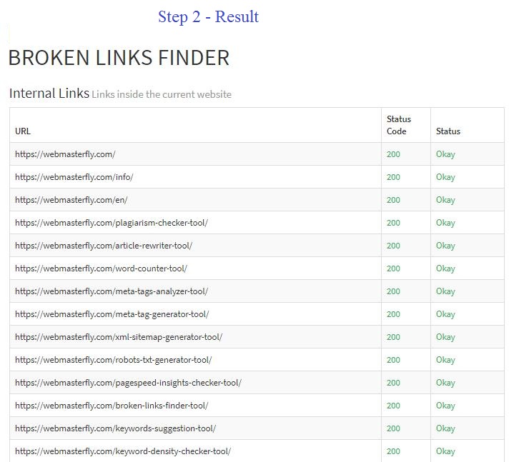 free broken link finder