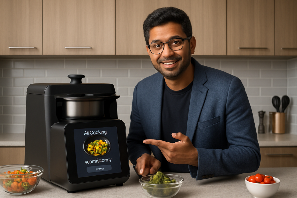 AI Cooking Robot Startup Upliance.ai Sees 243% Sales Surge After Shark Tank and Highlights Smart Kitchen Solutions