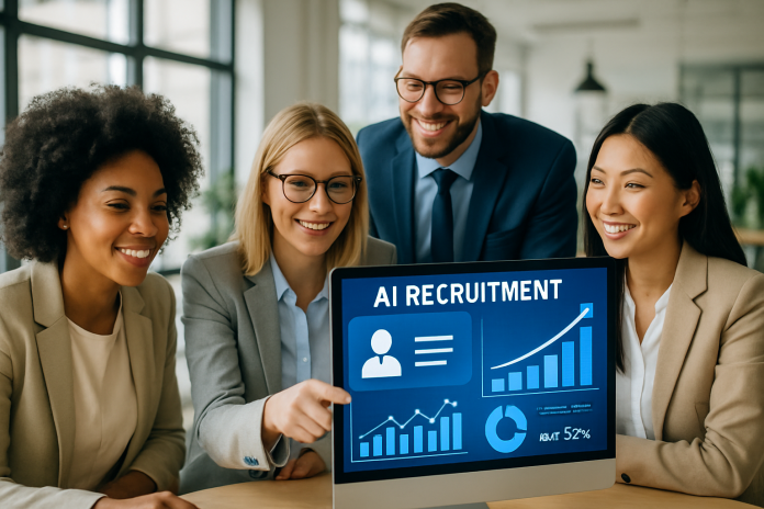 HR professionals using AI tools for recruitment