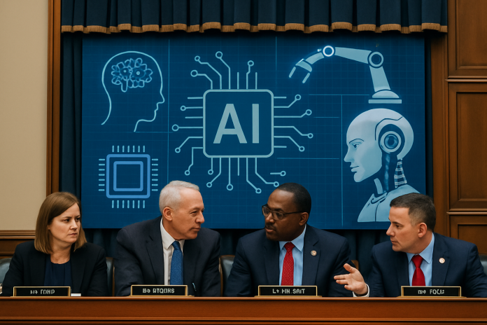 Congress evaluates AI regulations amid global competition