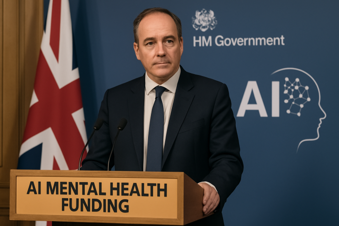 AI Mental Health Solutions Funded by UK in Strategic Boost