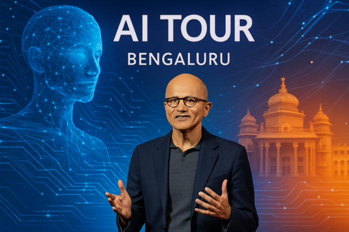 Microsoft CEO Satya Nadella announces AI investment in India